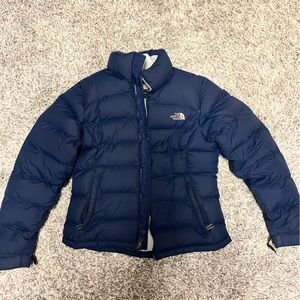 North Face Cropped Down Puffer Jacket